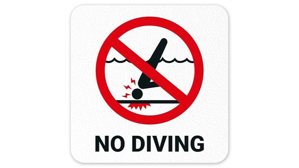 vinyl pool depth marker