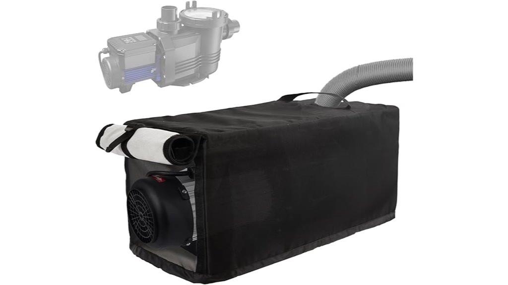 waterproof pool heater cover
