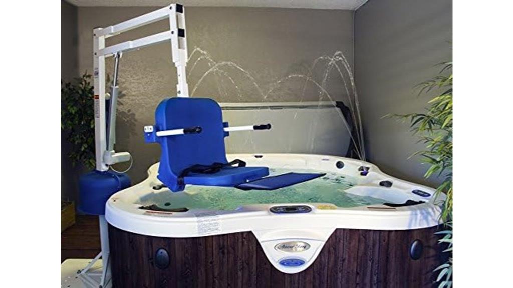 waterproof pool lift chair