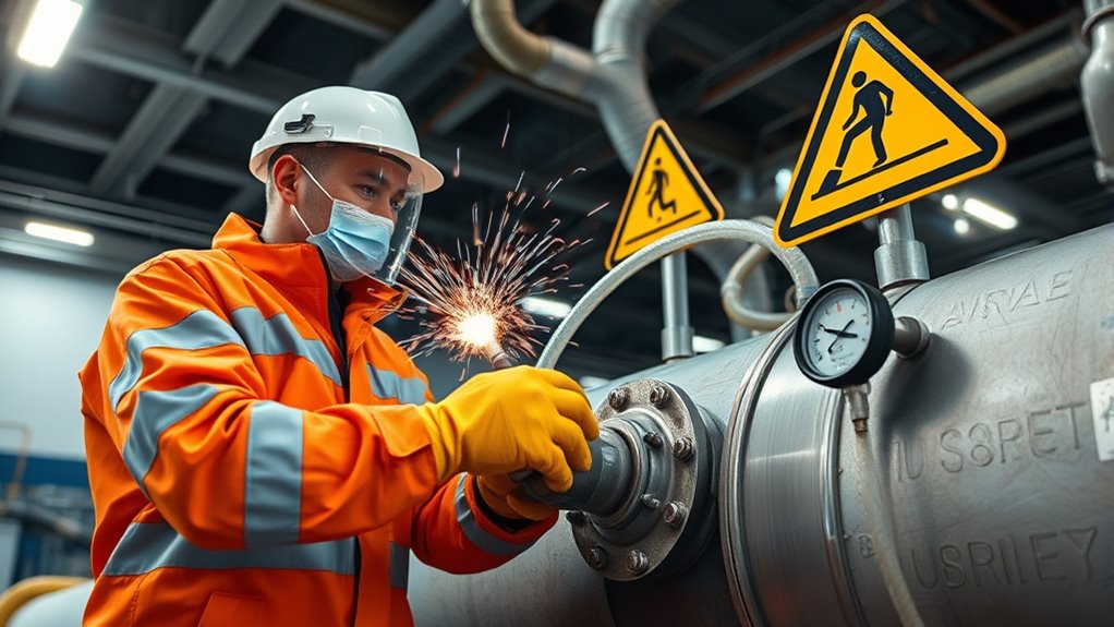 wear protective gear isolate