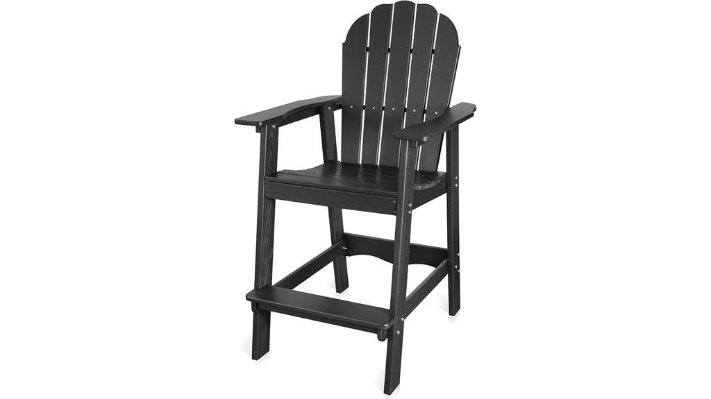 weather resistant tall adirondack chairs