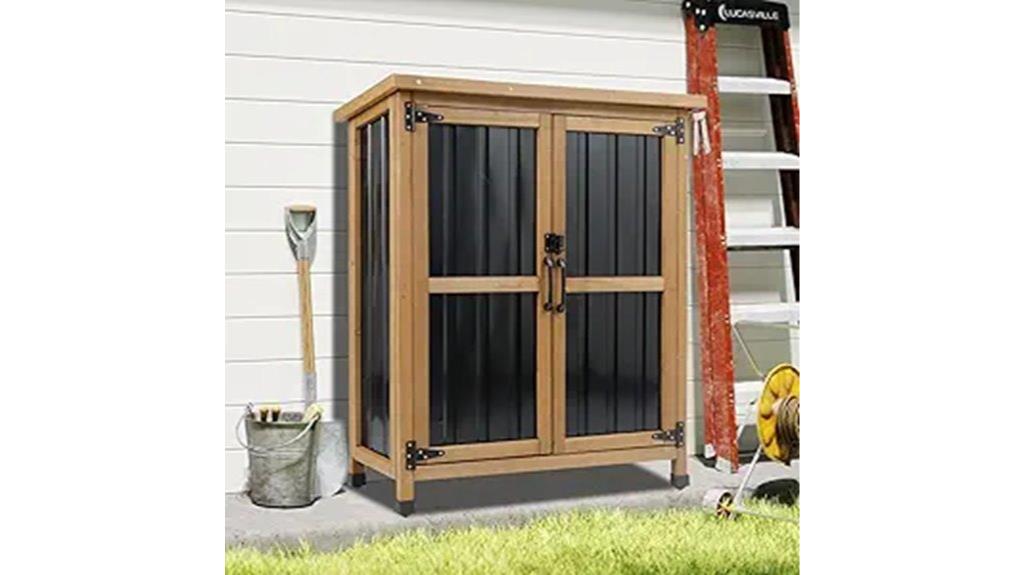 weatherproof outdoor cabinet