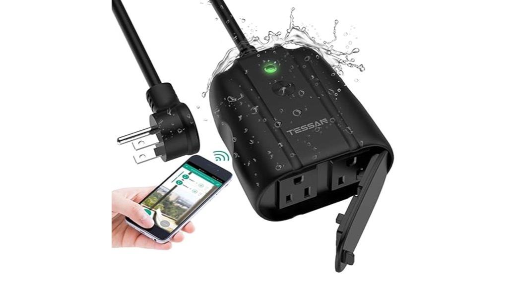 weatherproof outdoor wifi outlet