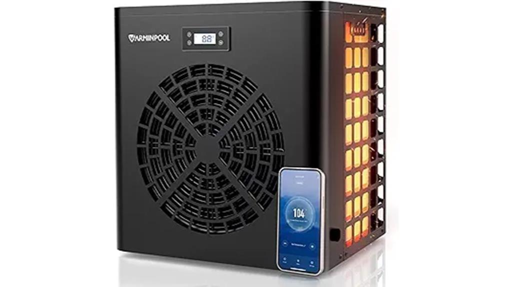 wifi controlled above ground heater