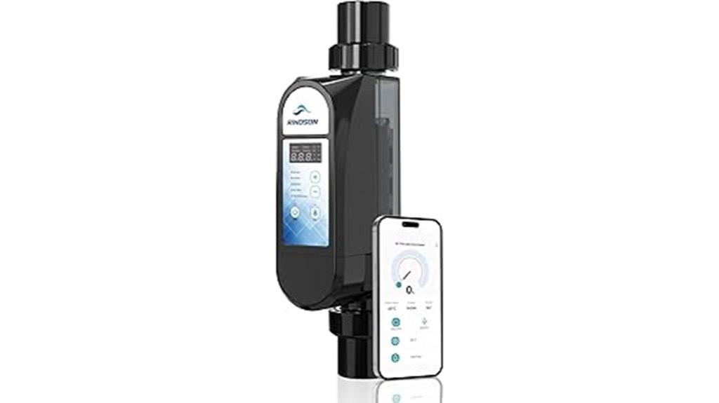 wifi controlled saltwater chlorinator