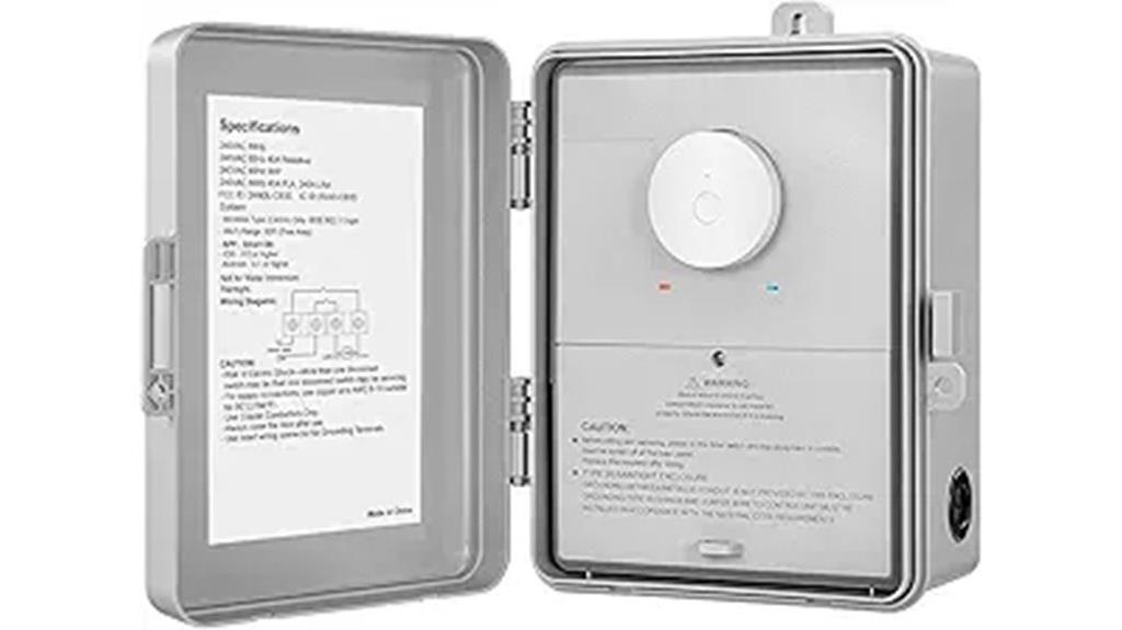 wifi pool timer controller