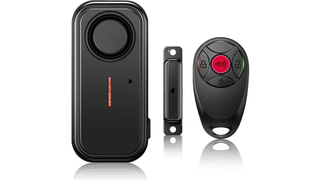 wireless door alarm system
