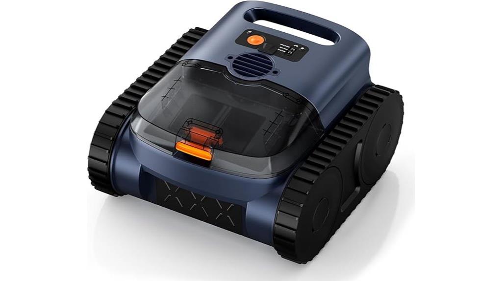 wireless pool cleaning device
