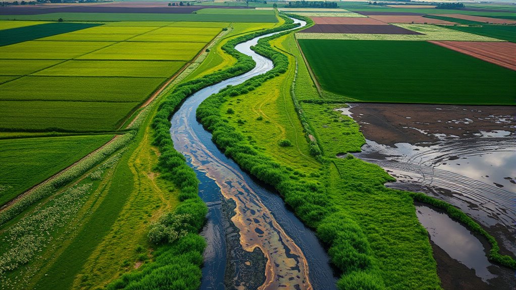 chemical runoff harms aquatic ecosystems