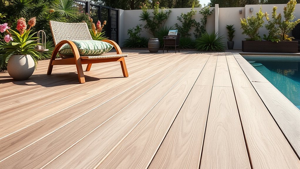 eco friendly durable pool decking