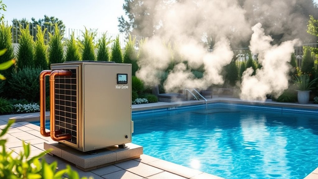 eco friendly geothermal pool heating