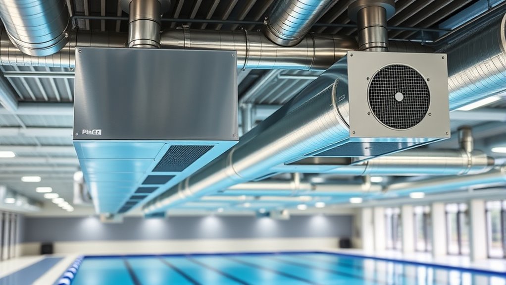 efficient pool climate control