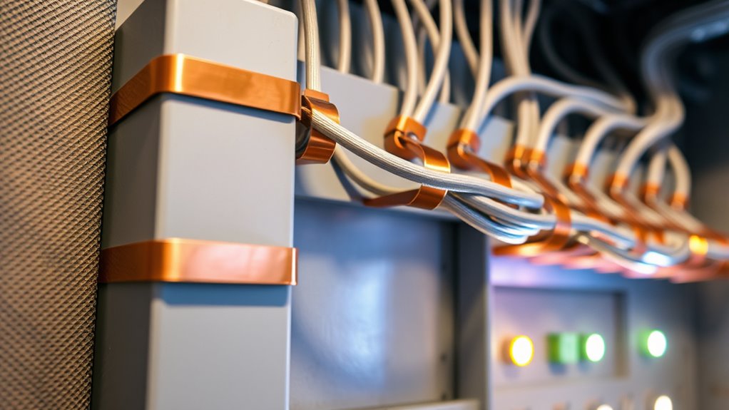 ensure safe grounding connections