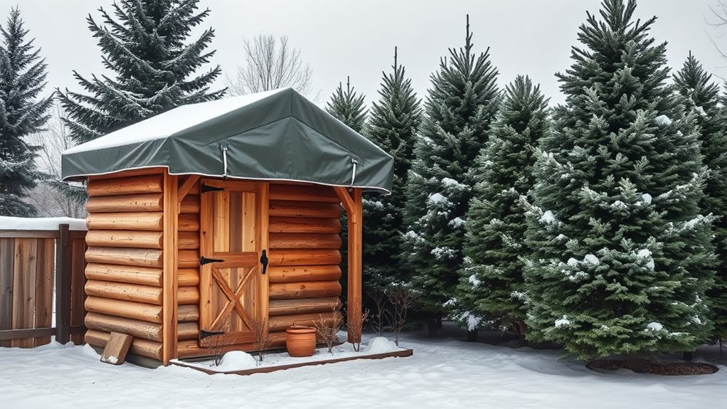 insulation and wind protection