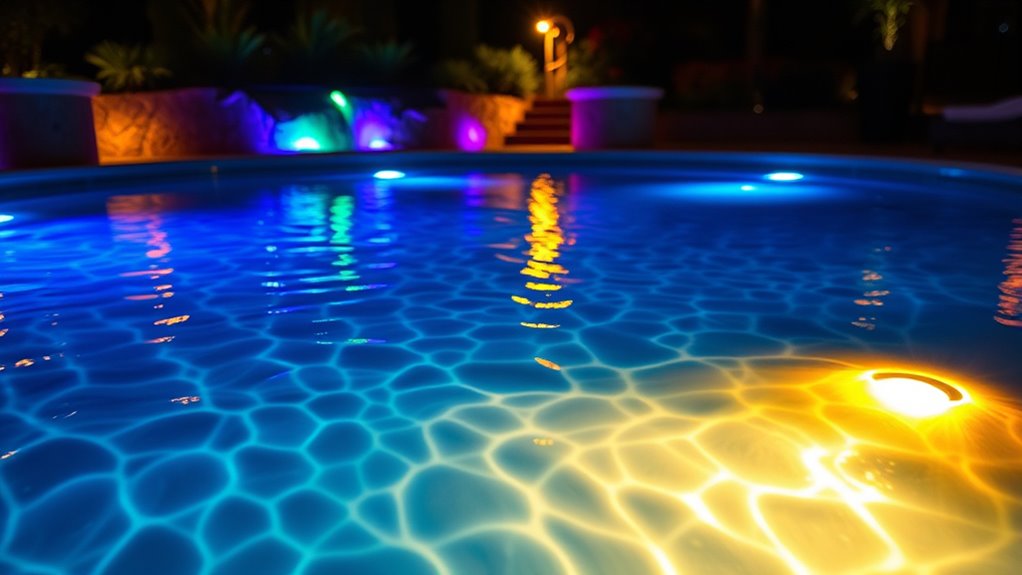 led versus halogen pool lights