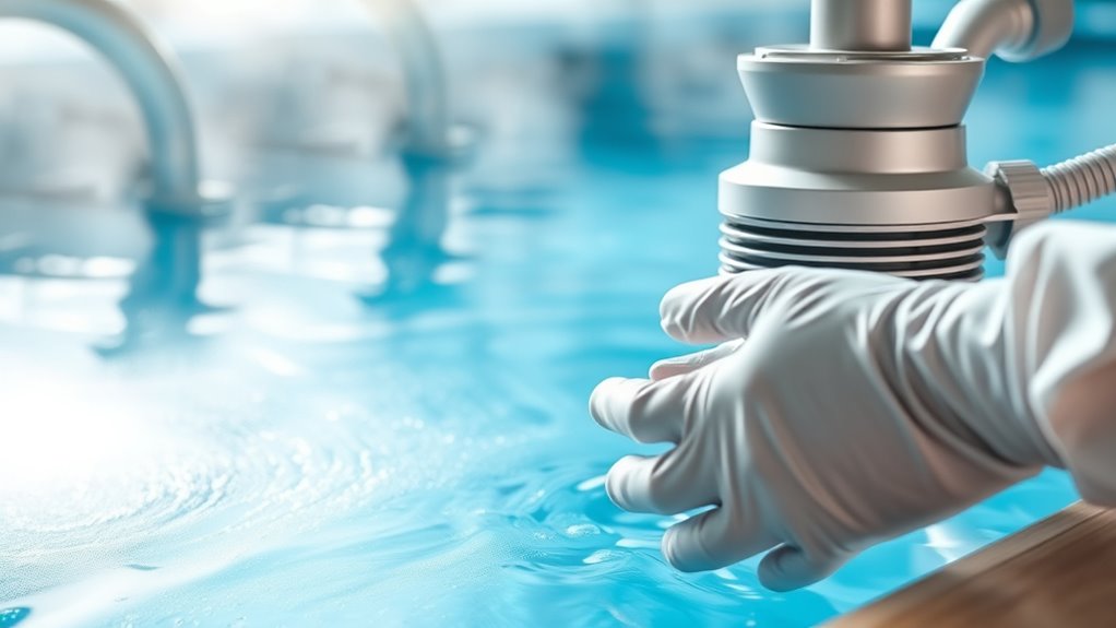 maintain clean safe spa
