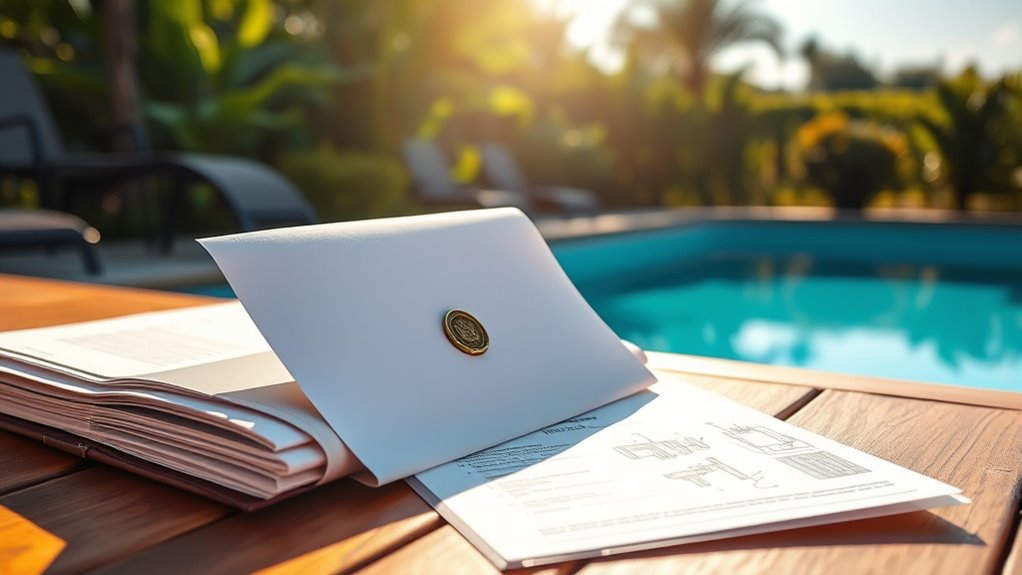 pool contract and warranty tips