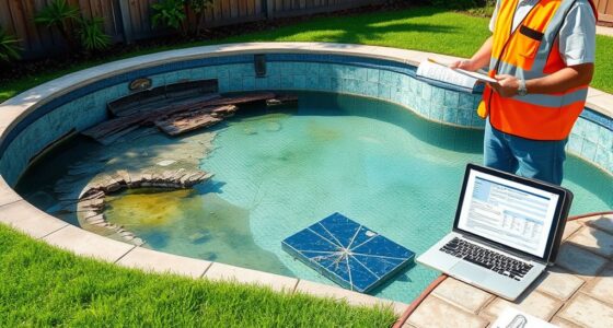 pool damage insurance claim