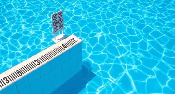 pool depth signage standards