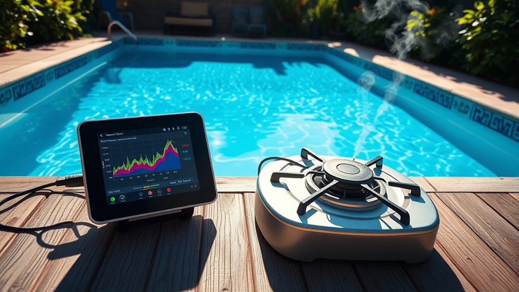 pool heating cost optimization