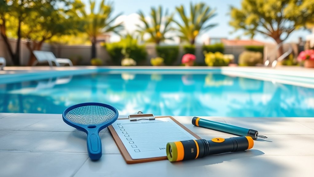 pool opening and closing procedures