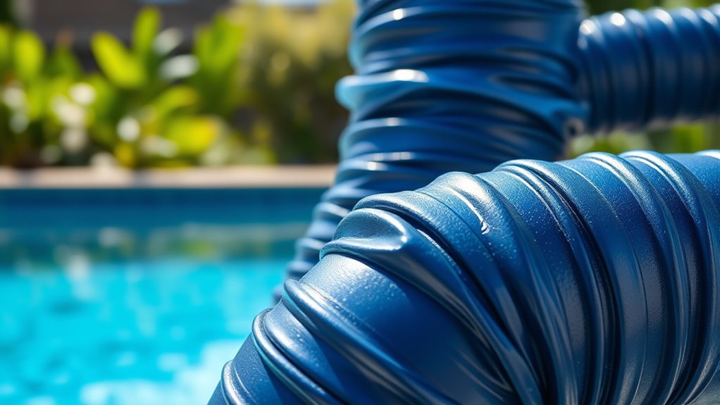 pool plumbing heat insulation