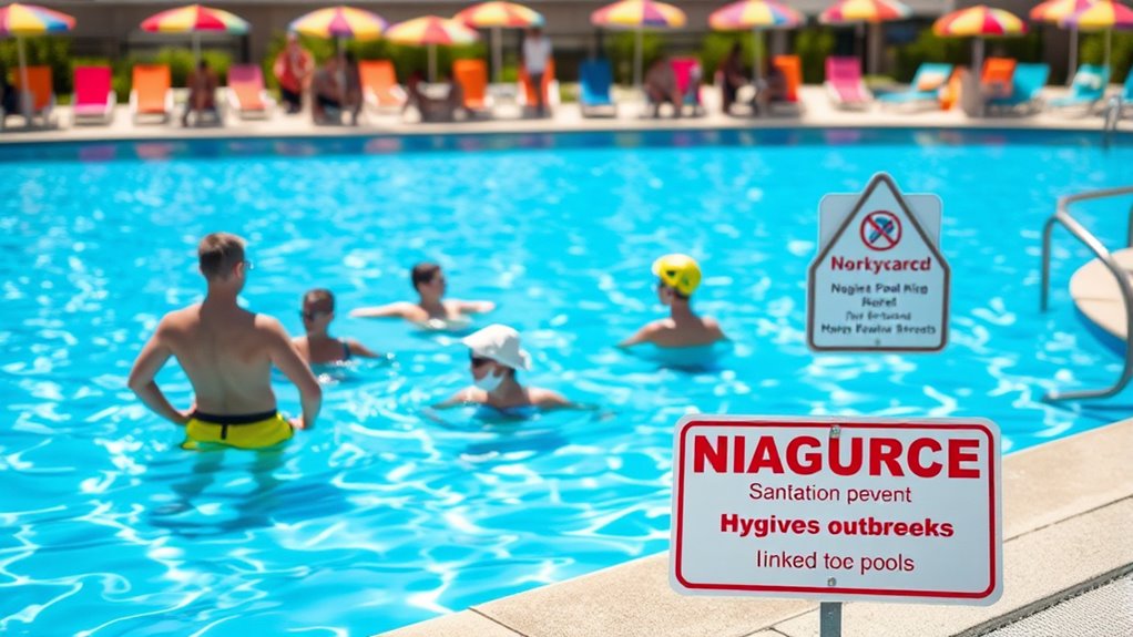 pool sanitation and health