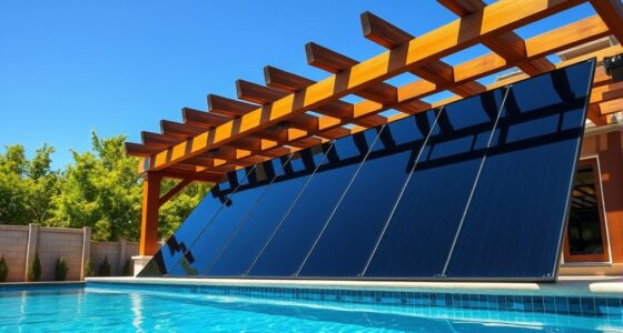pool solar panel maintenance