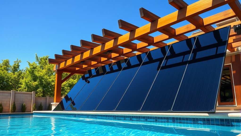 pool solar panel maintenance