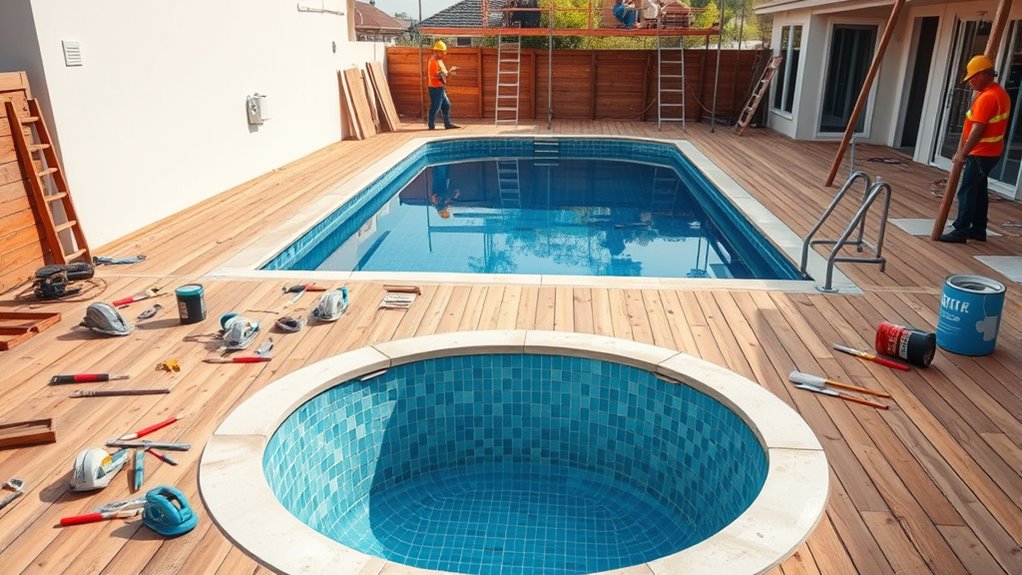 pool upgrade schedule planning