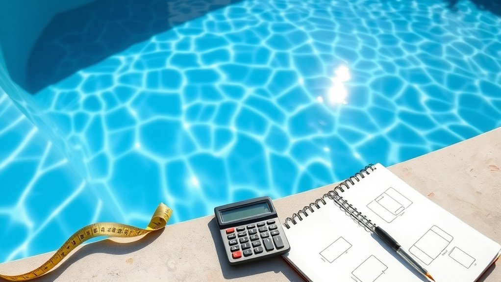 pool volume calculation techniques