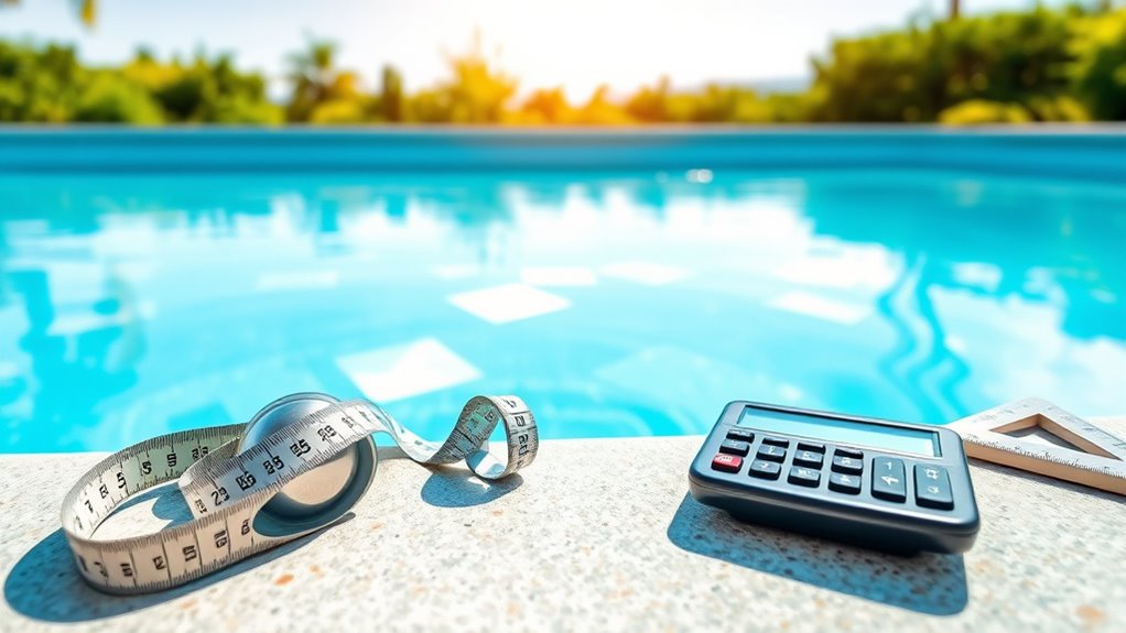 pool volume measurement methods