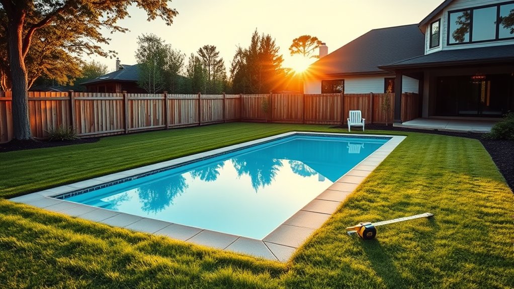 pool zoning setback requirements