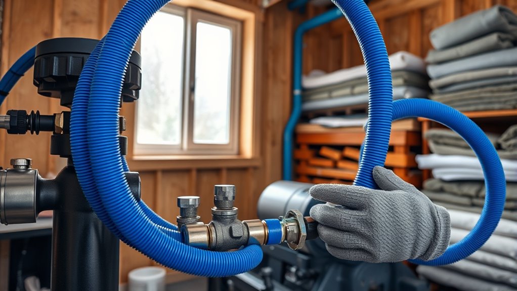 prepare pool for winter