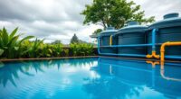 rainwater collection for pools