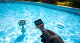 saltwater pool salinity testing
