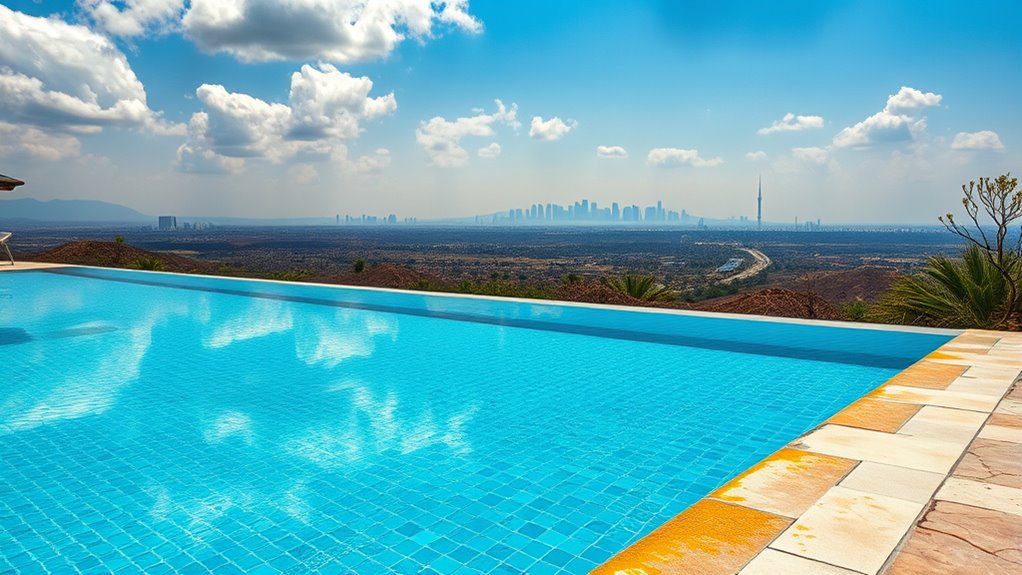sustainable water efficient pool design