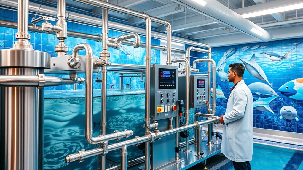 water filtration and chemical treatment