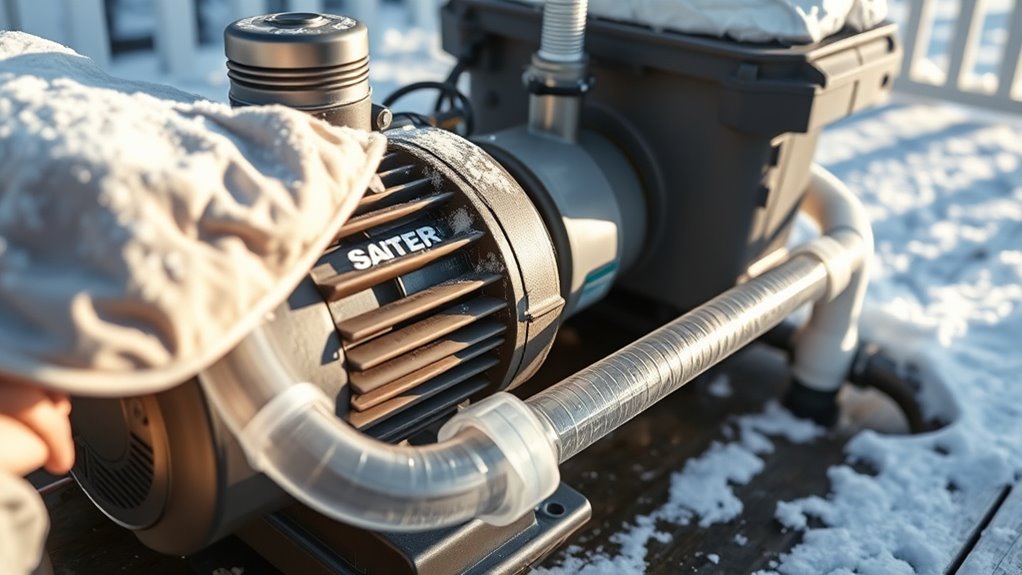 winterize pool equipment properly