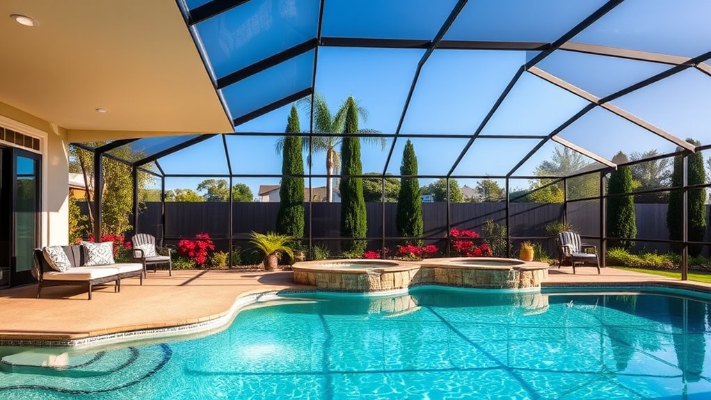 year round pool heating