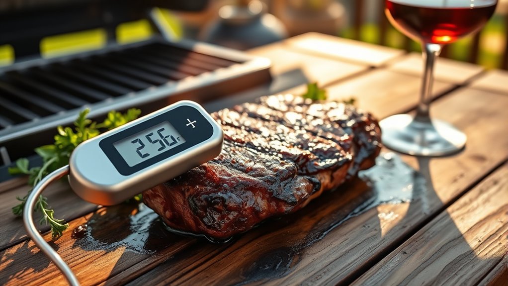 grilling thermometer features prioritized