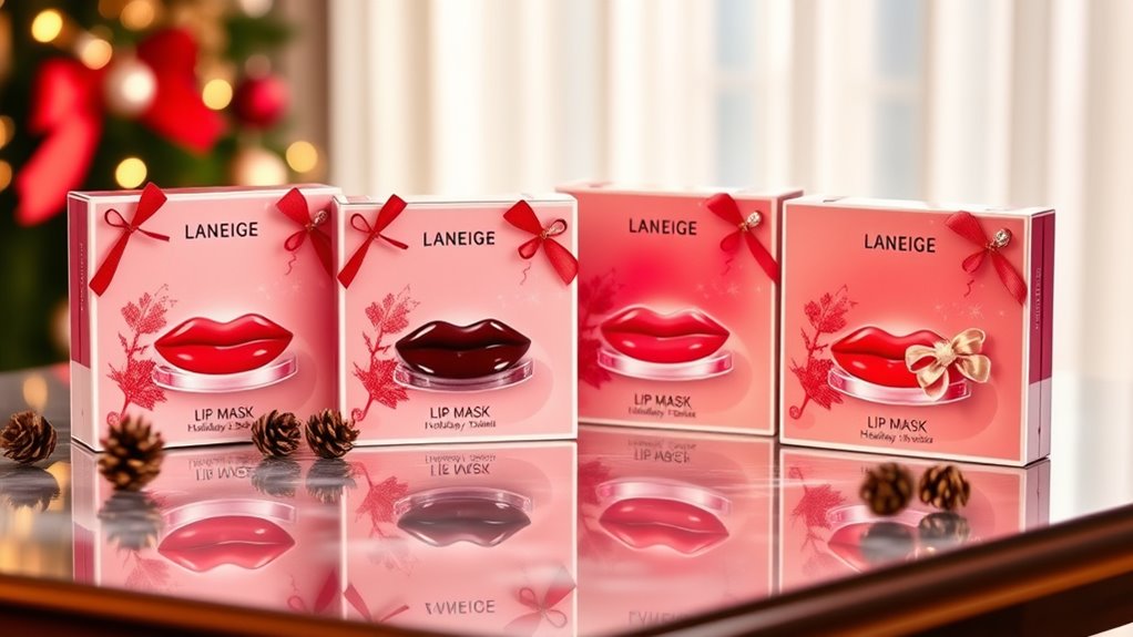 holiday lip mask sets