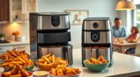large family air fryer options