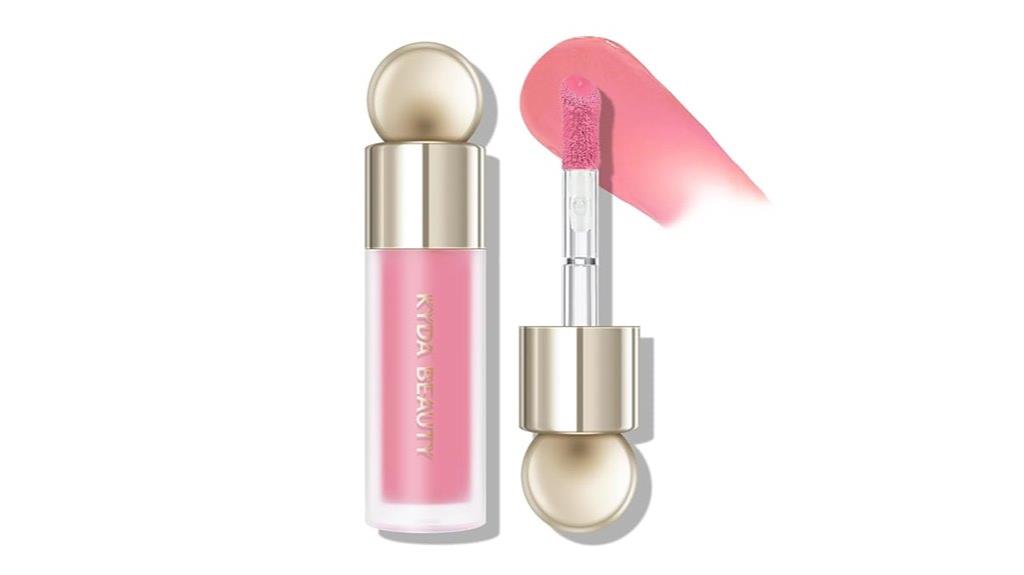 matte liquid blush for cheeks