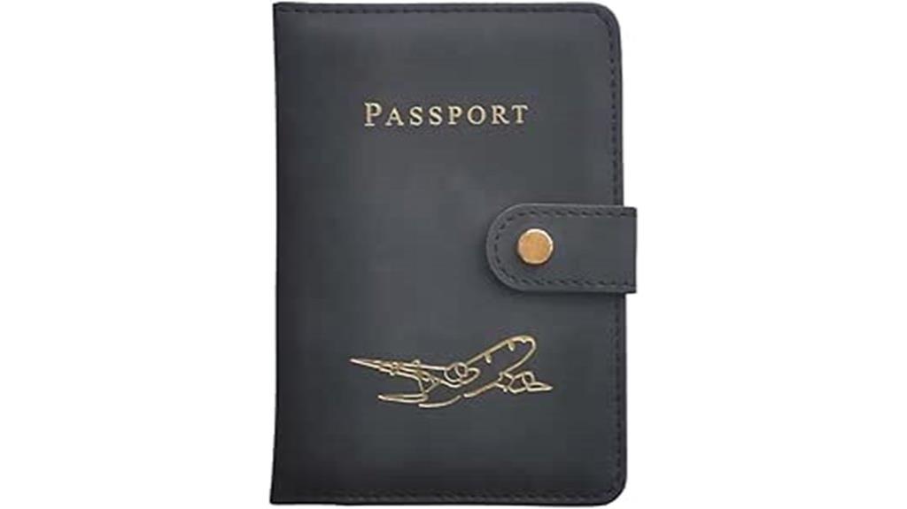 rfid blocking passport cardholder