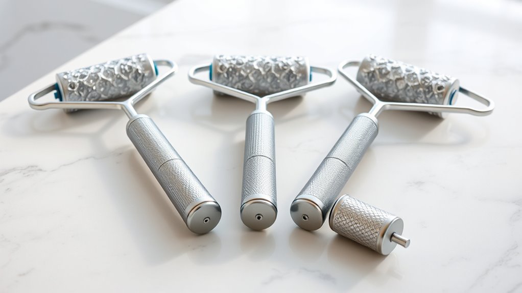 top face ice rollers