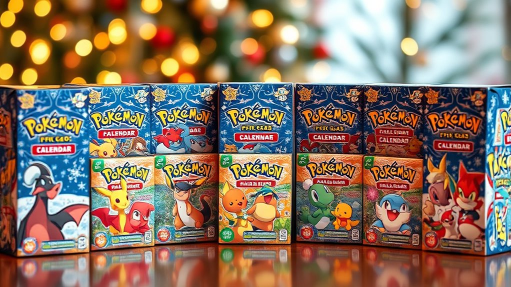 top pok mon tcg calendars