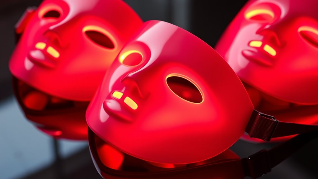 top red light masks