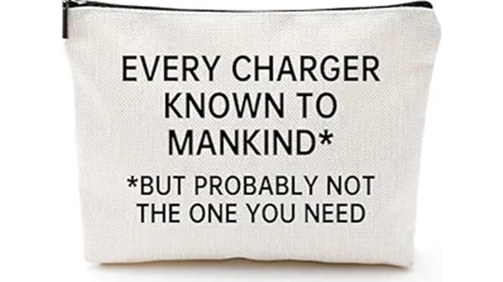 travel electronic accessory pouch