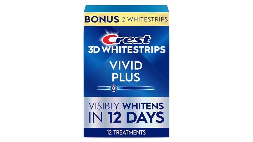 whitening strips with plus